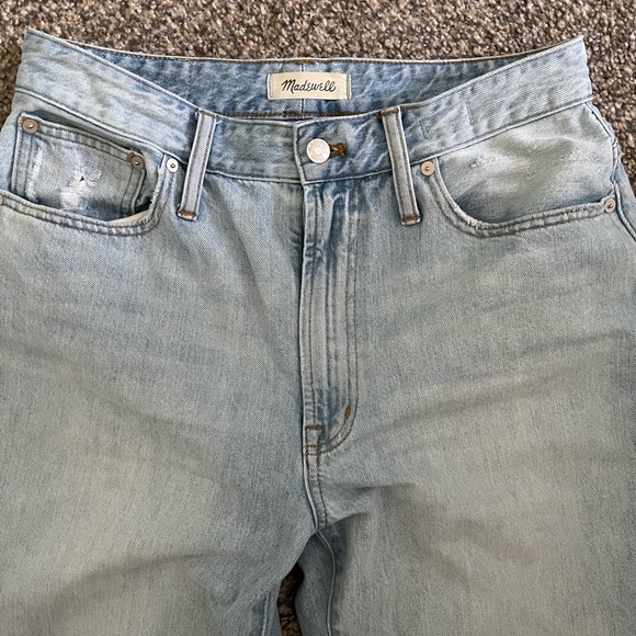 Madewell The Curvy Perfect Vintage Jean in Fitzgerald Wash size 30 - Picture 11 of 12